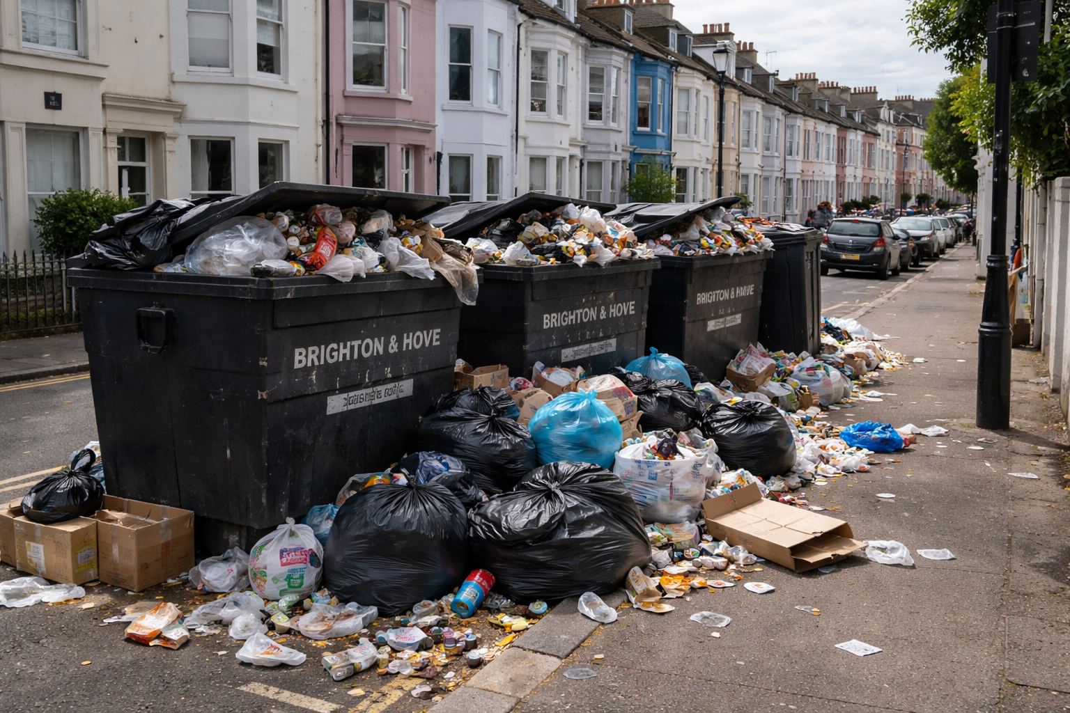  Council Missed Bin & Overflow Collections 