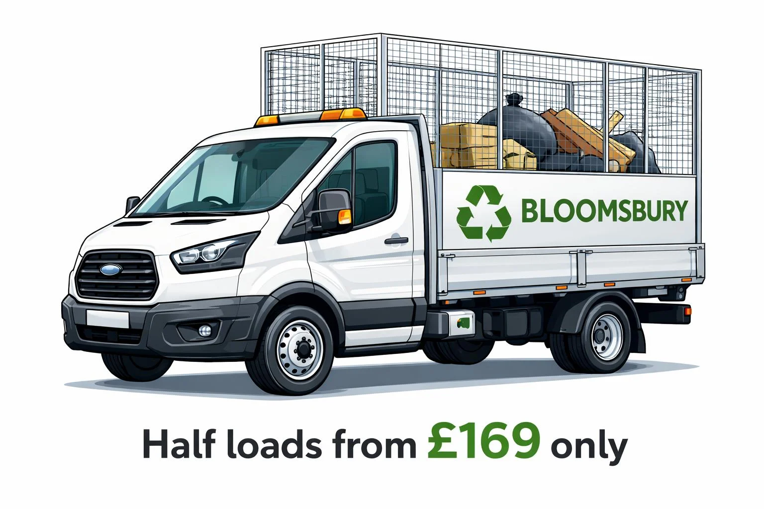 Half Load Waste Removal From £169 | Flexible Clearance